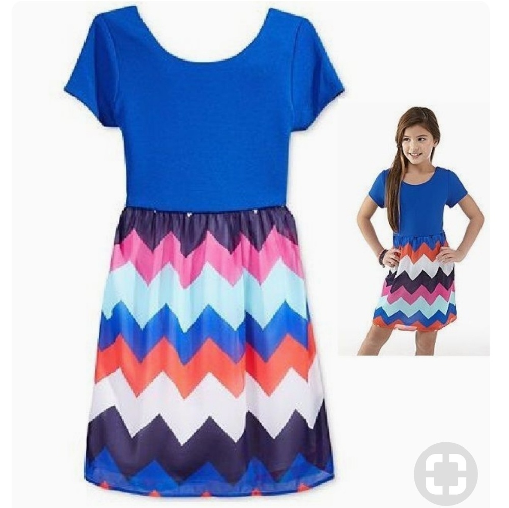 Sequin Hearts girls dress